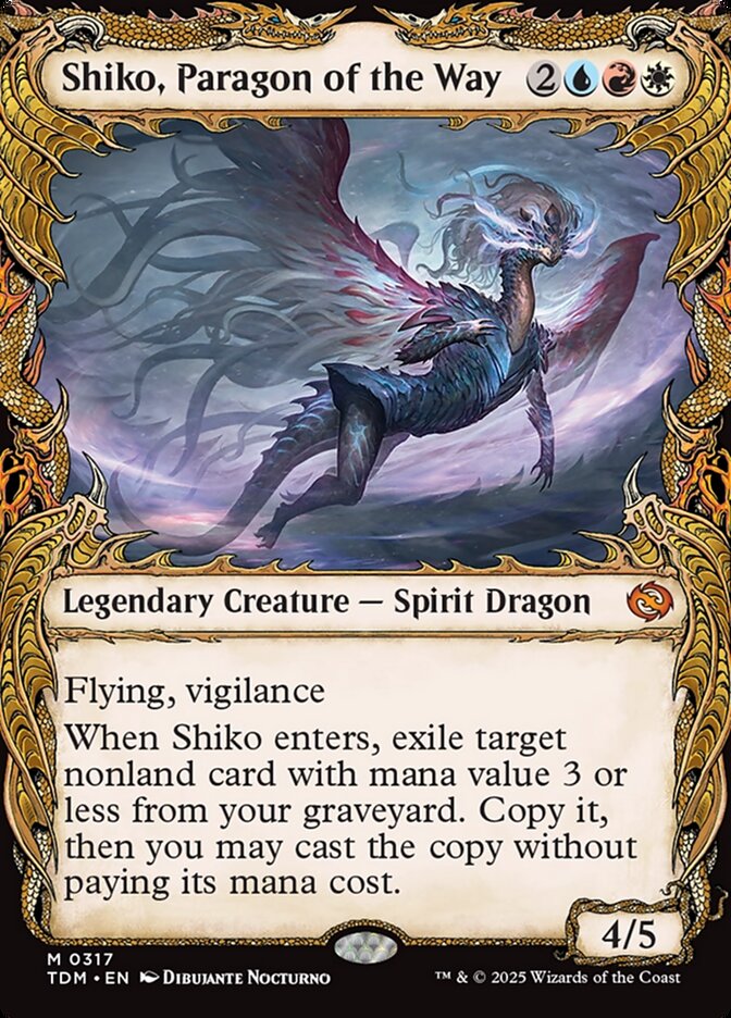 Shiko, Paragon of the Way card front