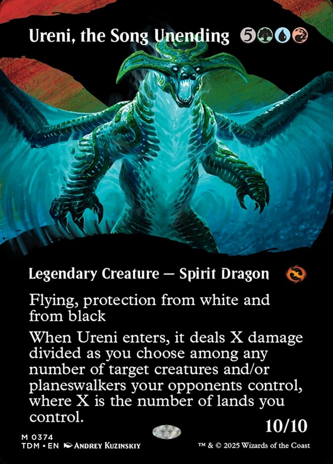Ureni, the Song Unending card front