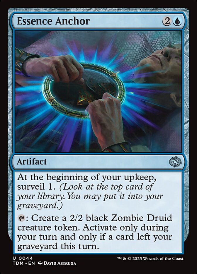 Essence Anchor card front