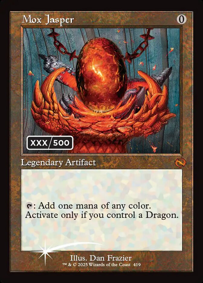 Mox Jasper card front