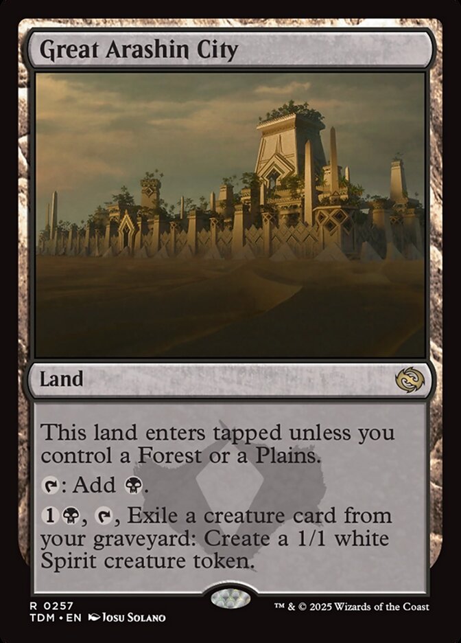 Great Arashin City card front