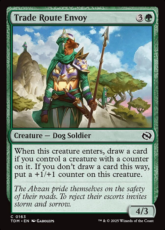 Trade Route Envoy card front