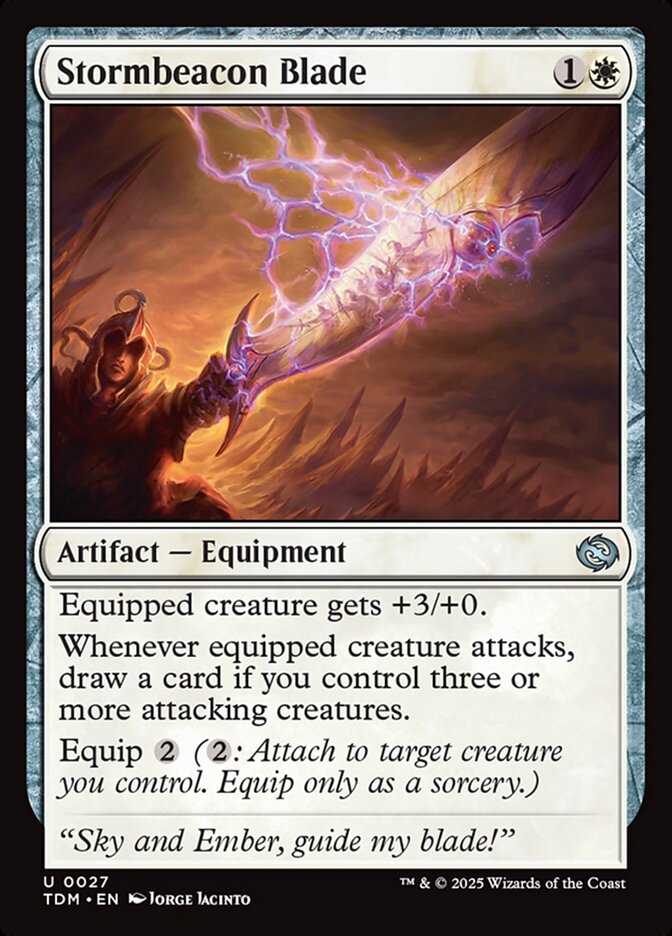 Stormbeacon Blade card front