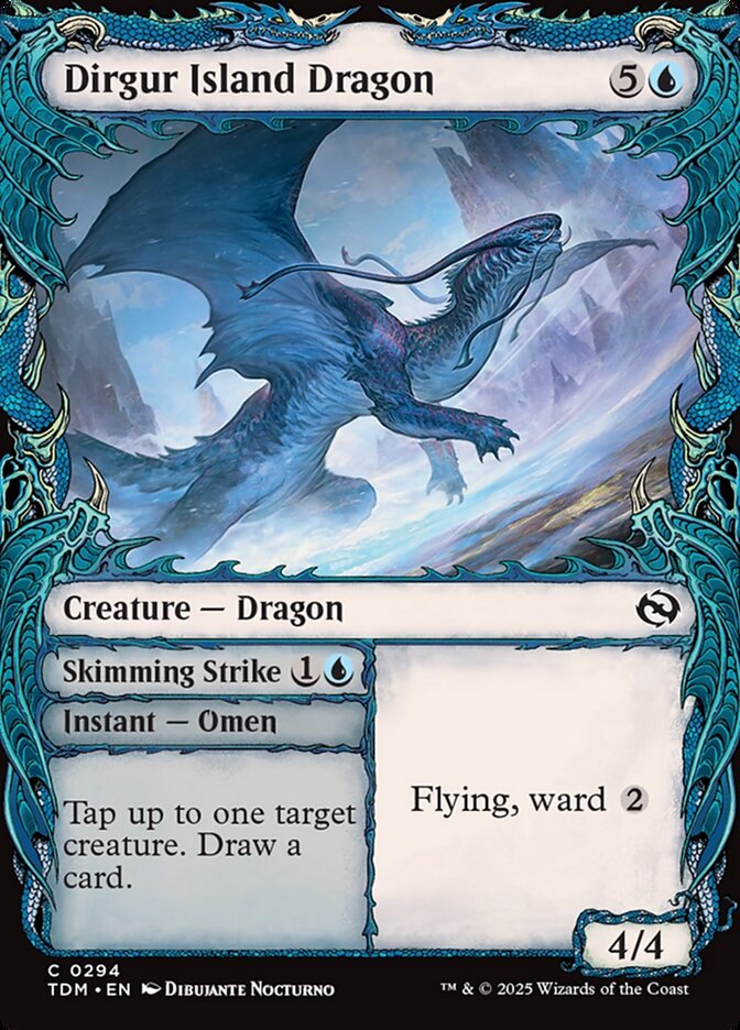 Dirgur Island Dragon card front