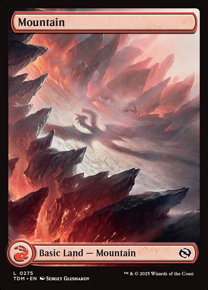 Mountain card front