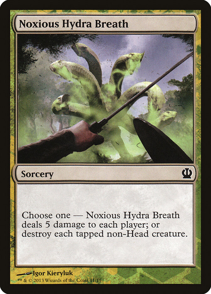 Noxious Hydra Breath card front