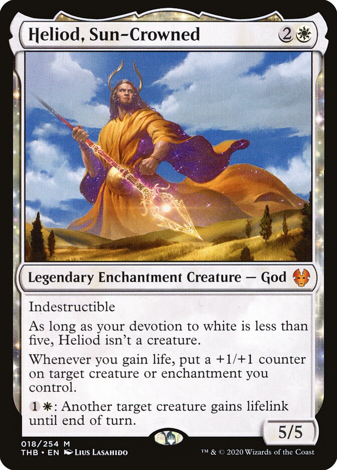 Heliod, Sun-Crowned card front