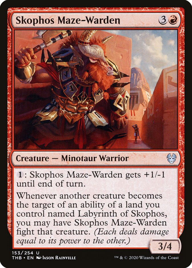 Skophos Maze-Warden card front