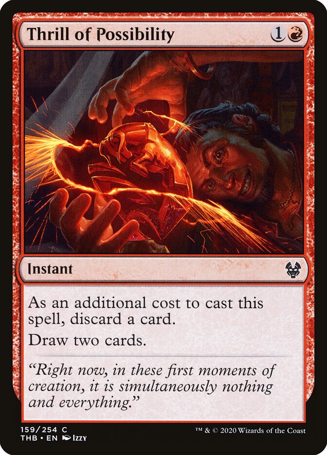Thrill of Possibility card front