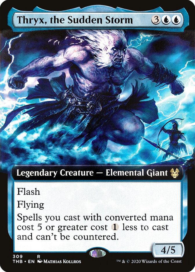 Thryx, the Sudden Storm card front