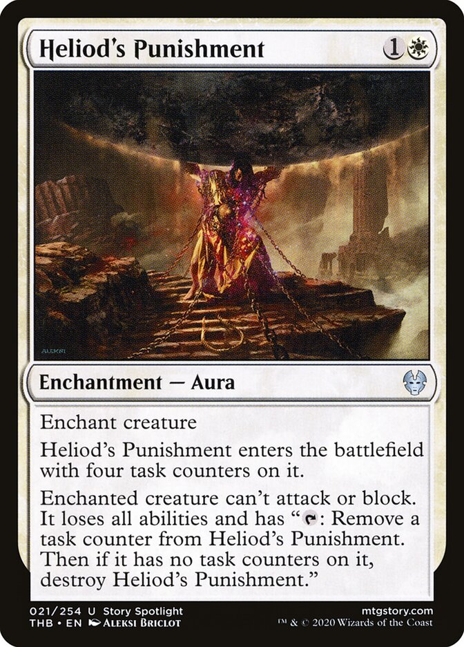 Heliod's Punishment card front