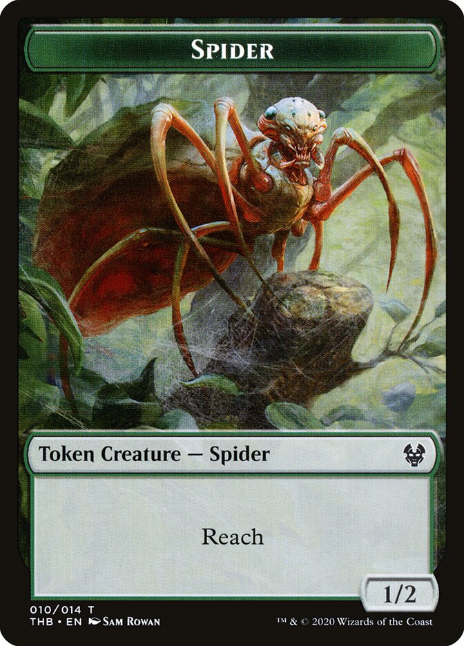 Spider card front