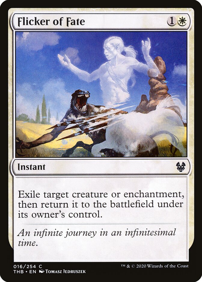 Flicker of Fate card front