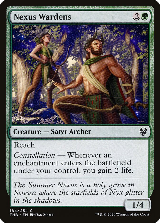 Nexus Wardens card front