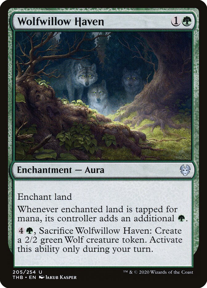 Wolfwillow Haven card front