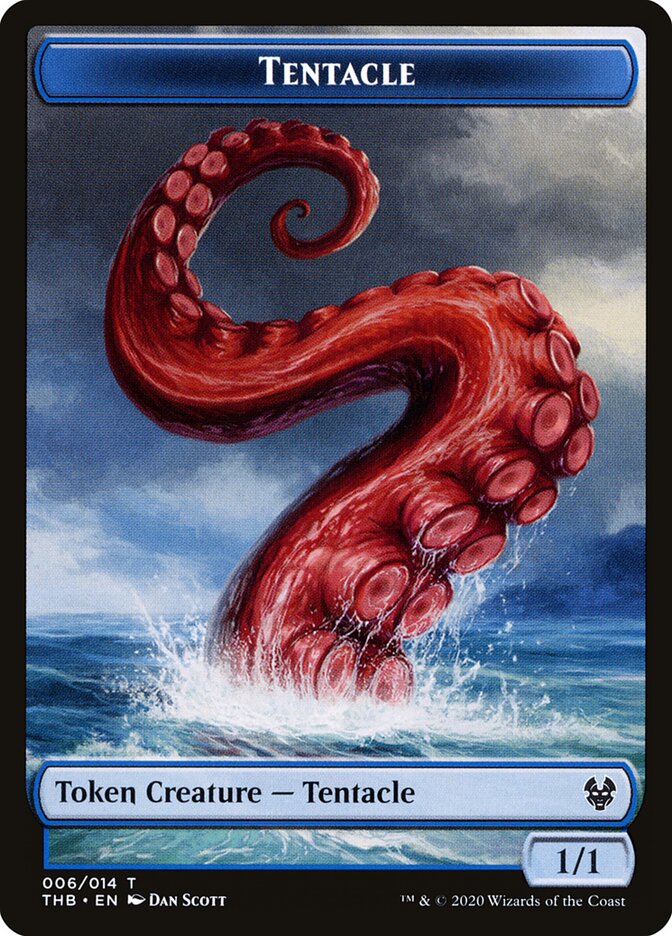 Tentacle card front