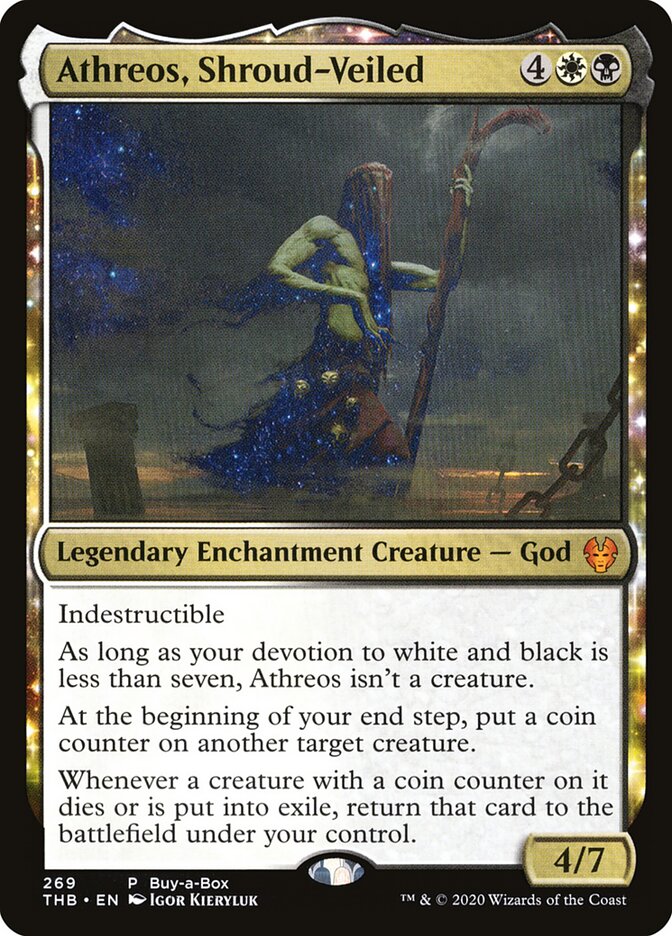 Athreos, Shroud-Veiled card front