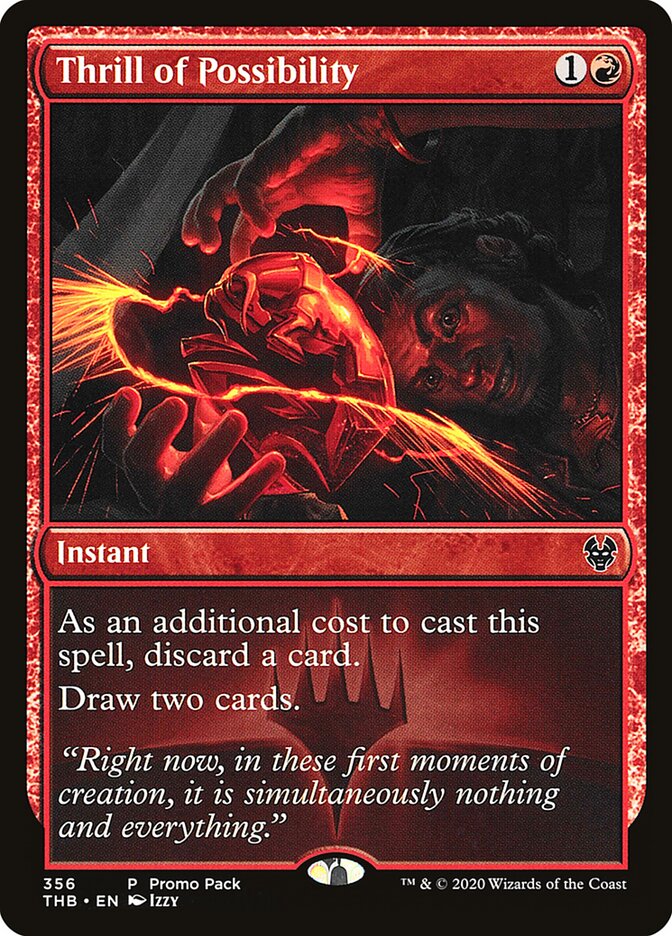 Thrill of Possibility card front