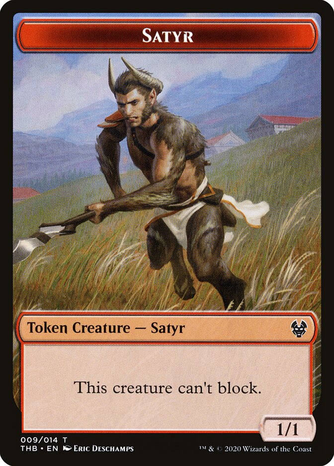 Satyr card front
