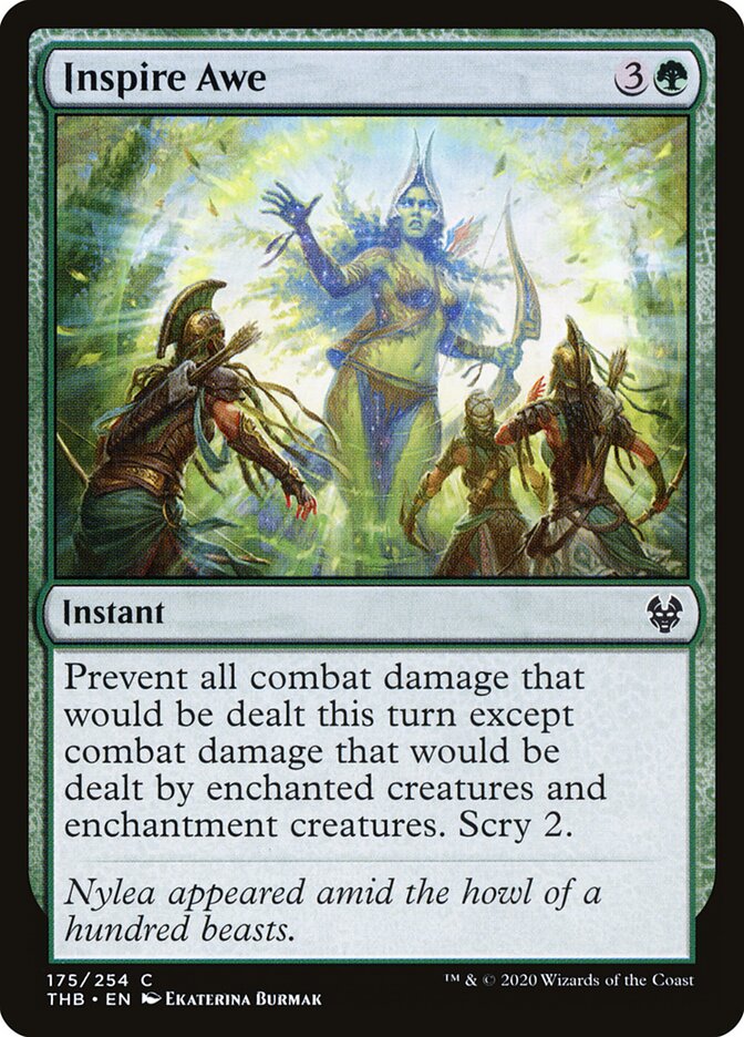 Inspire Awe card front