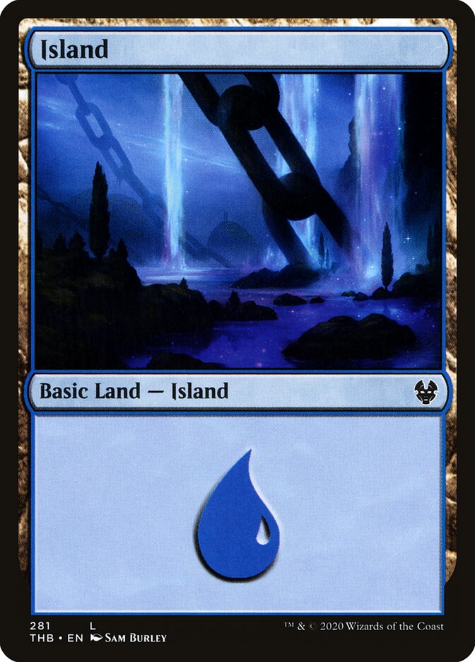 Island card front