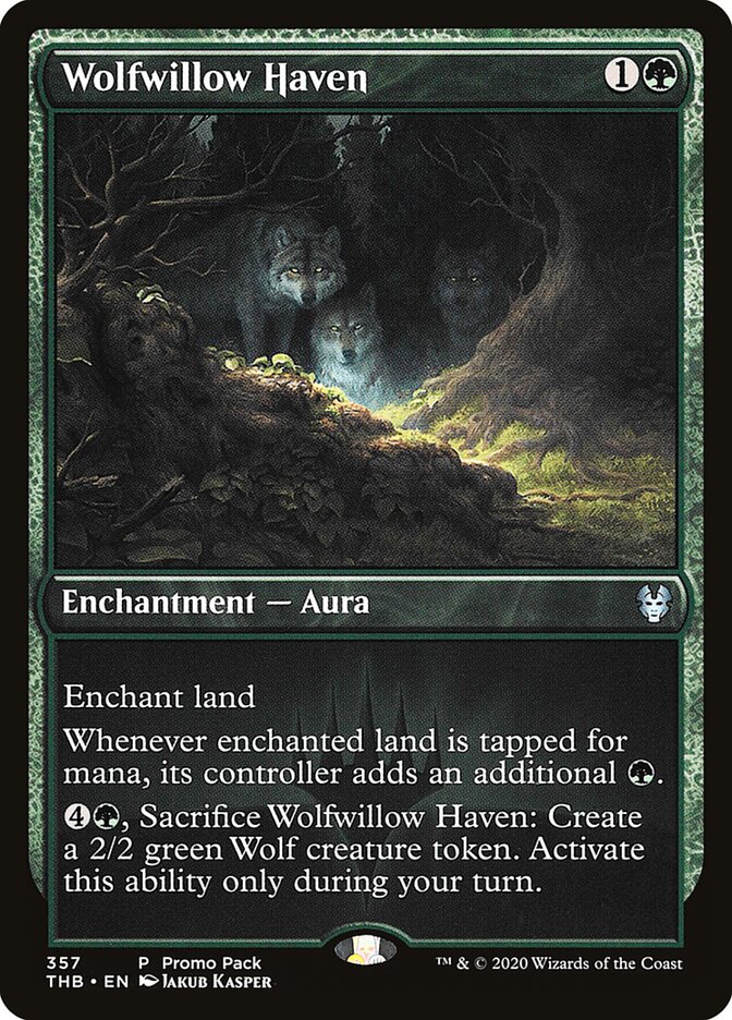 Wolfwillow Haven card front