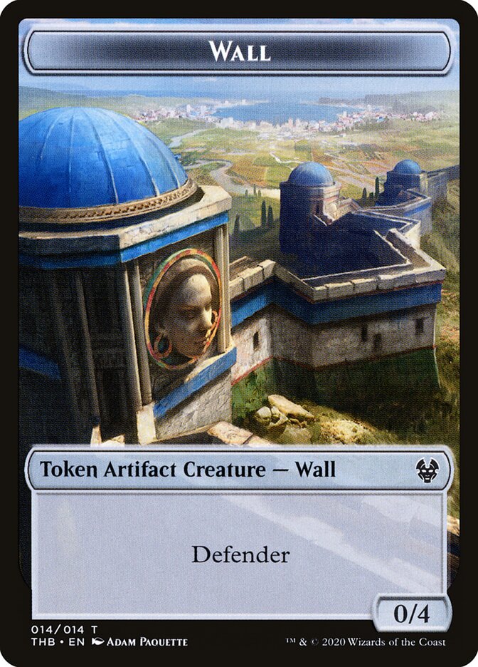 Wall card front