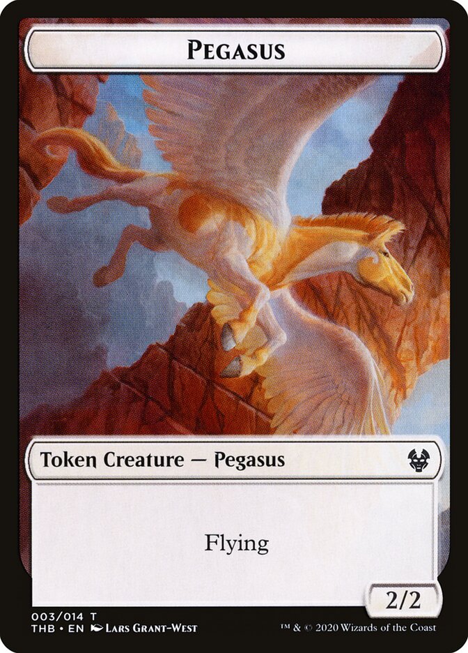 Pegasus card front