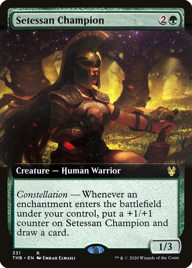 Setessan Champion card front