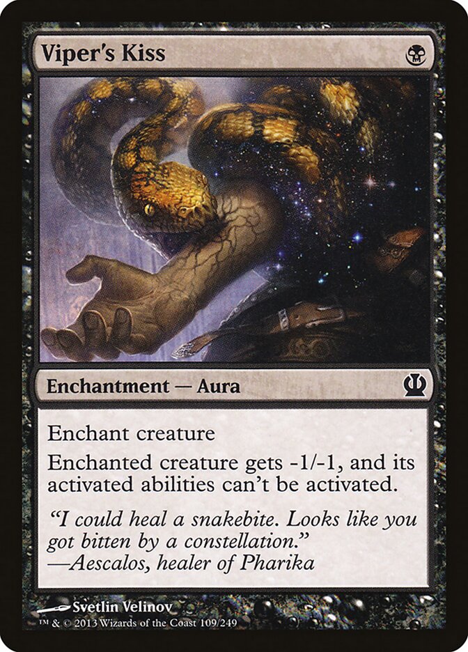 Viper's Kiss card front