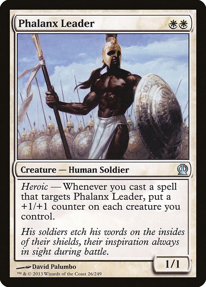 Phalanx Leader card front