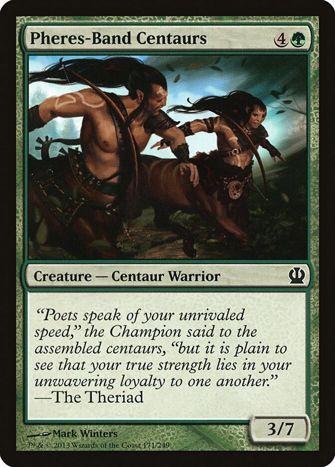 Pheres-Band Centaurs card front