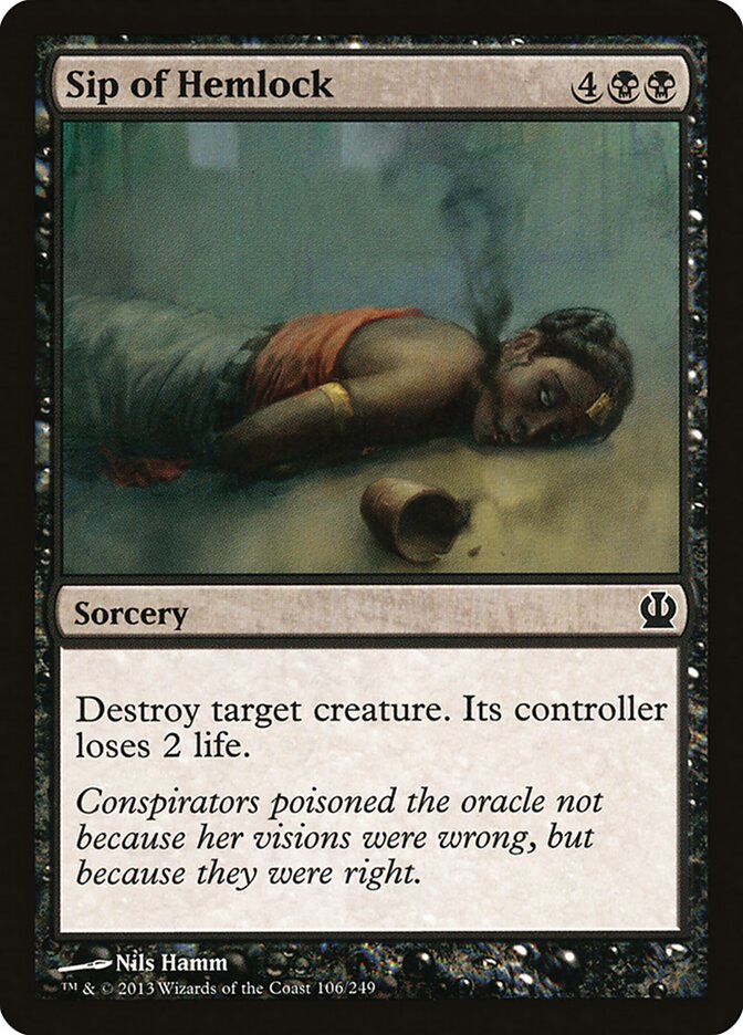 Sip of Hemlock card front