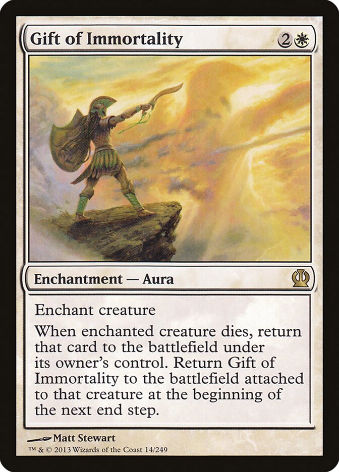 Gift of Immortality card front