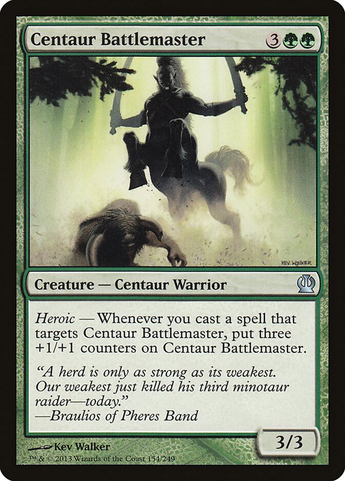 Centaur Battlemaster card front