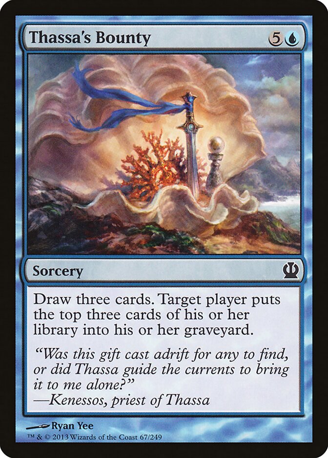 Thassa's Bounty card front