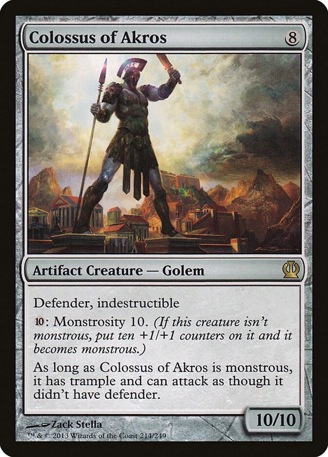 Colossus of Akros card front