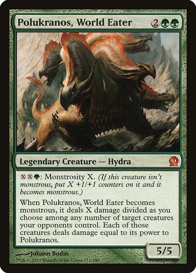 Polukranos, World Eater card front