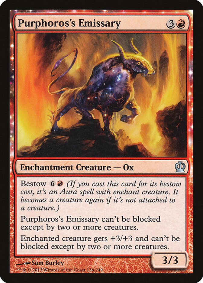 Purphoros's Emissary card front