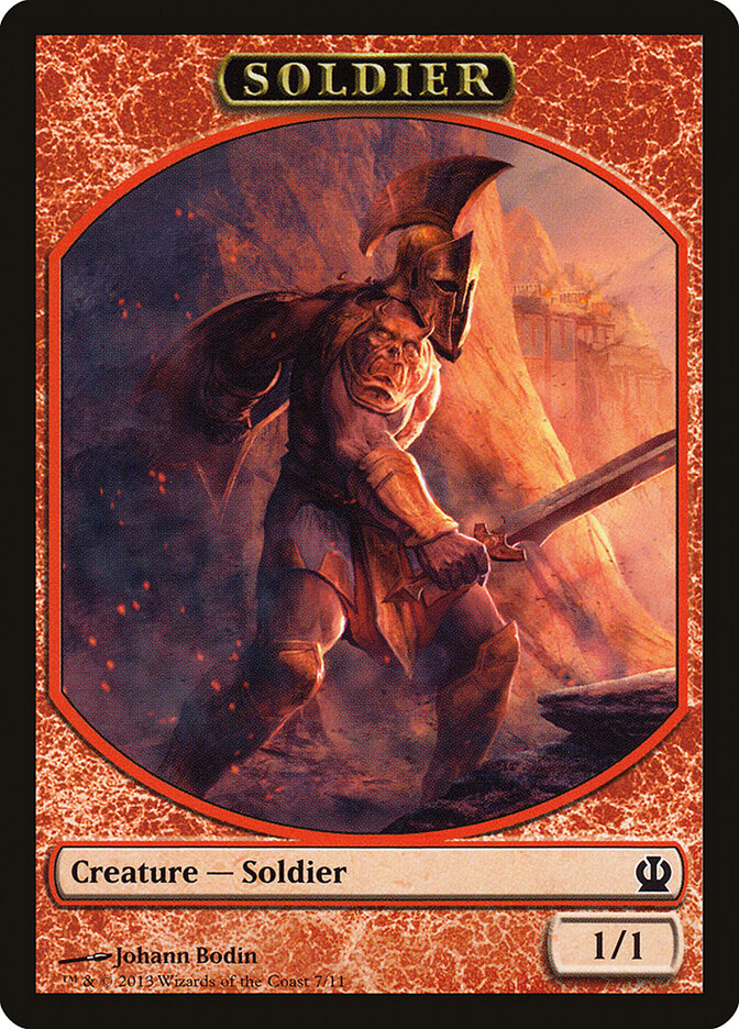 Soldier card front