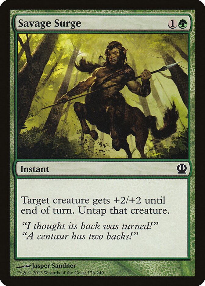 Savage Surge card front
