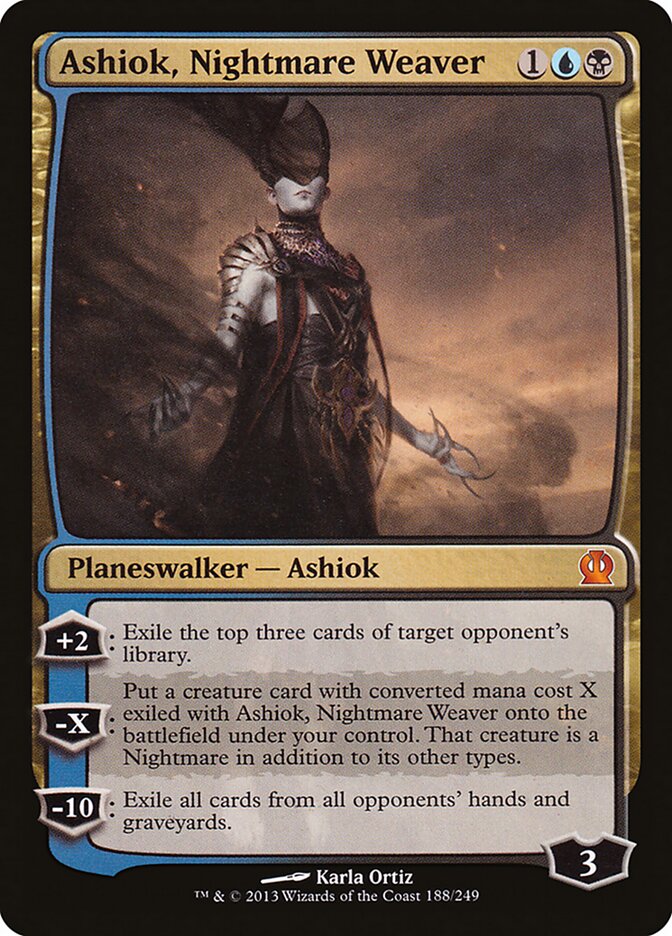 Ashiok, Nightmare Weaver card front