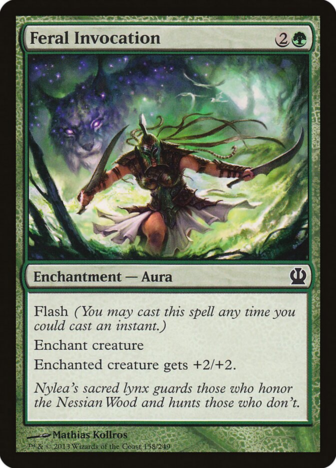 Feral Invocation card front