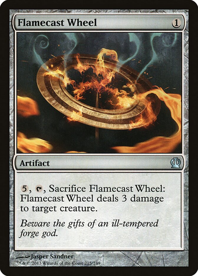 Flamecast Wheel card front