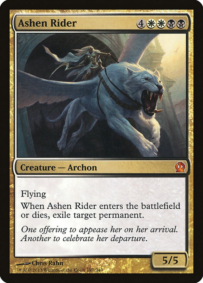 Ashen Rider card front