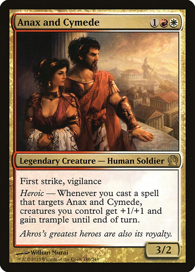 Anax and Cymede card front