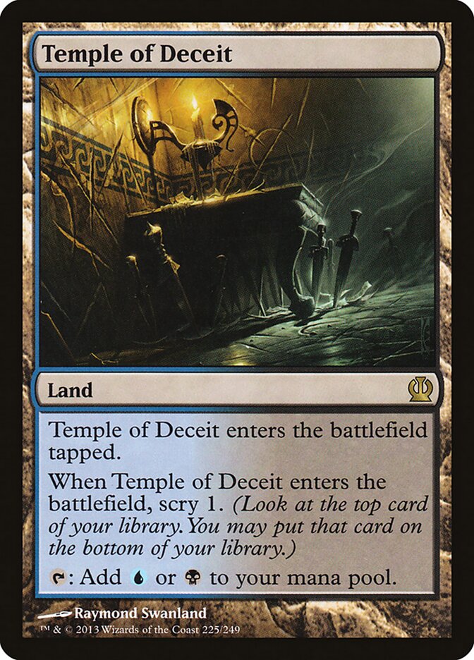 Temple of Deceit card front
