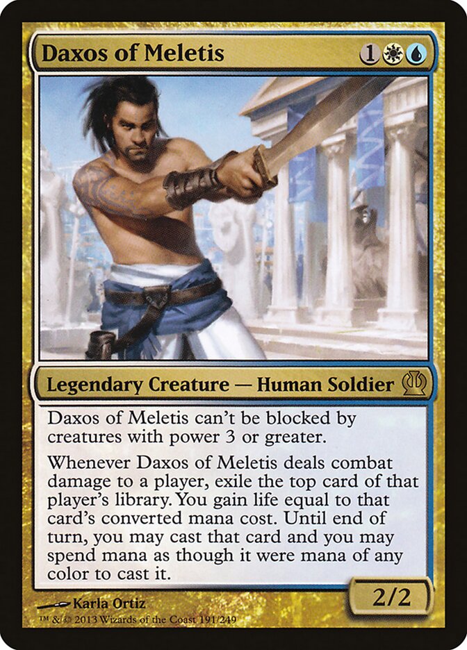 Daxos of Meletis card front
