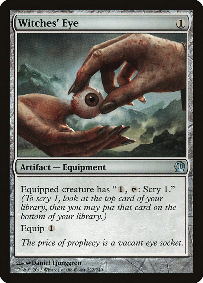 Witches' Eye card front