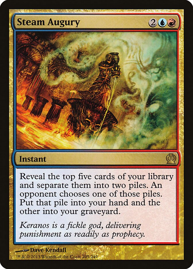 Steam Augury card front